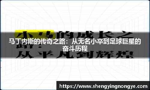 马丁内斯的传奇之路：从无名小卒到足球巨星的奋斗历程